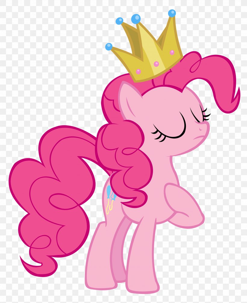 Pinkie Pie Pony Twilight Sparkle Rainbow Dash Rarity, PNG, 3592x4402px, Watercolor, Cartoon, Flower, Frame, Heart Download Free