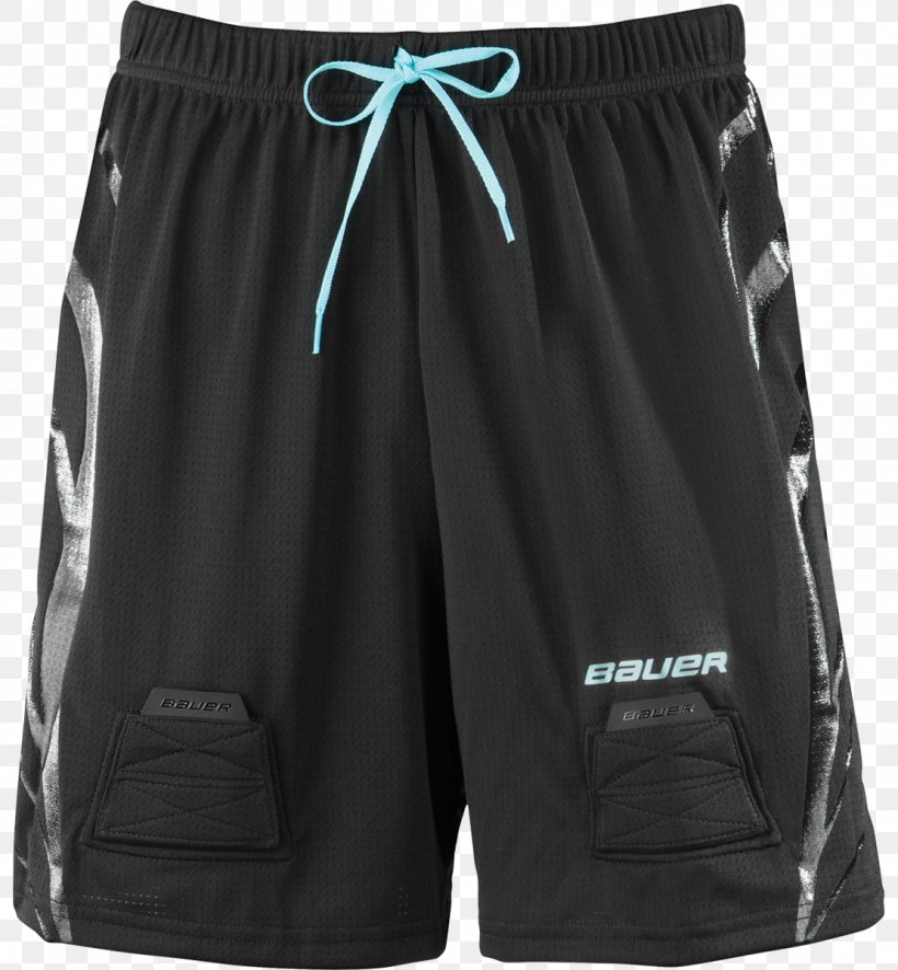 Bauer Hockey Ice Hockey Equipment Shorts, PNG, 1110x1200px, Bauer Hockey, Active Shorts, Bermuda Shorts, Black, Clothing Download Free