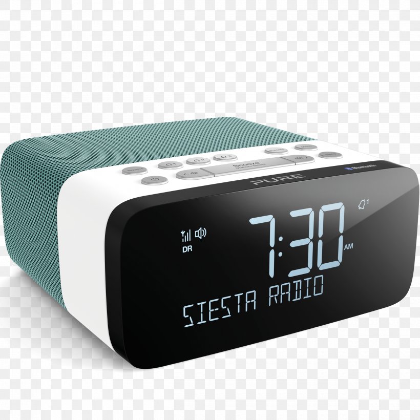 Digital Audio Broadcasting DAB+ Radio Alarm Clock Pure DAB+ FM