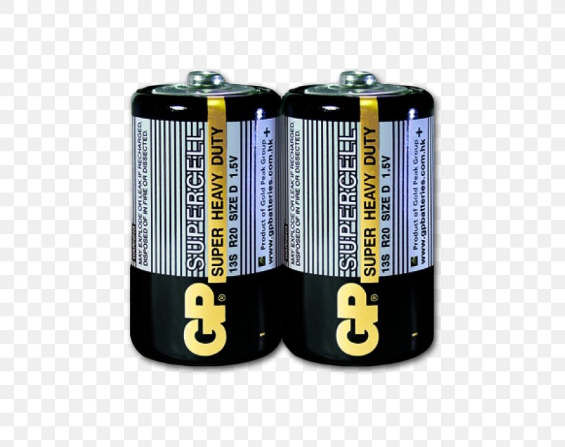 Electric Battery D Battery Zinc–carbon Battery GP Batteries Gold Peak, PNG, 650x650px, Electric Battery, Battery, Blister, Carbon, Chloride Download Free