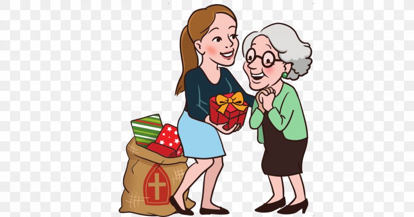 Grandmother Sinterklaasgedicht Gift Grandchild, PNG, 1200x630px, Watercolor, Cartoon, Flower, Frame, Heart Download Free