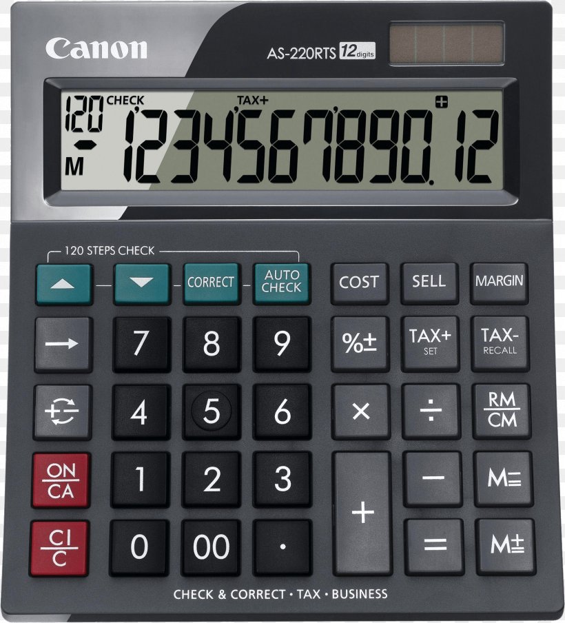 Calculator Canon Calculation Display Device, PNG, 1751x1931px, Calculator, Calculation, Canon, Computer, Computer Monitors Download Free