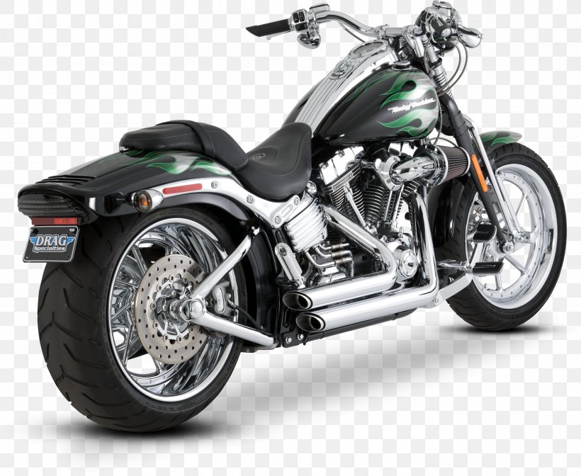 Exhaust System Softail Harley-Davidson Sportster Motorcycle, PNG, 3436x2820px, Exhaust System, Automotive Exhaust, Automotive Exterior, Automotive Tire, Automotive Wheel System Download Free