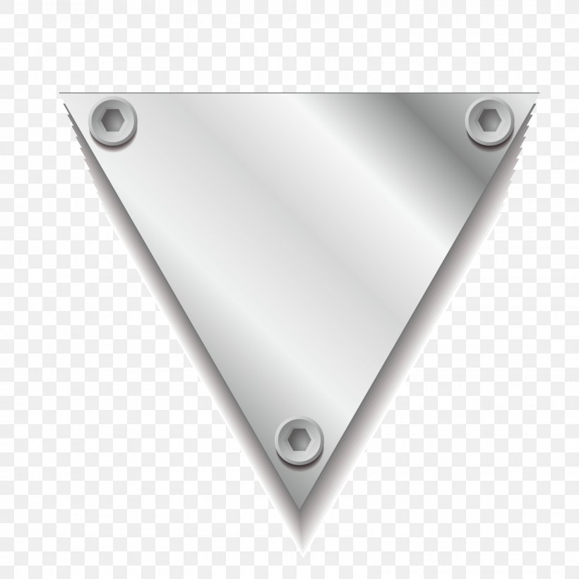 Triangle Metal Icon, PNG, 1600x1600px, Triangle, Designer, Metal, Rectangle, Trigonometry Download Free