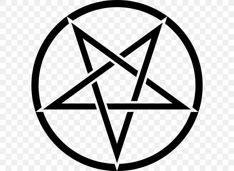 Church Of Satan Pentagram Pentacle Satanism Sigil Of Baphomet, PNG, 600x600px, Church Of Satan, Area, Baphomet, Black And White, Demon Download Free