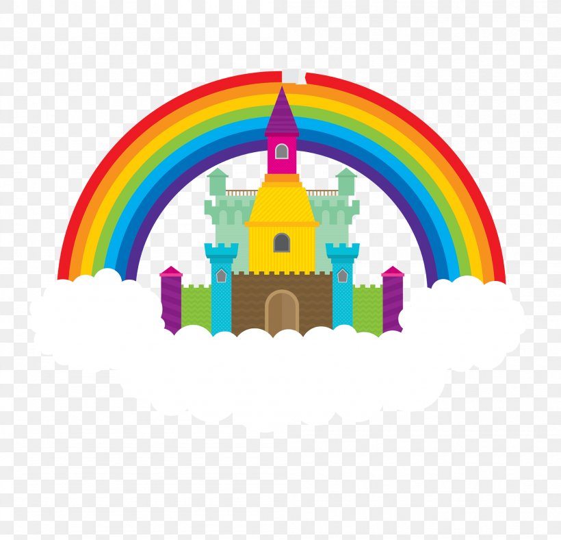 Rainbow Room Castle Euclidean Vector, PNG, 1997x1920px, Rainbow, Adhesive, Arc, Area, Castle Download Free