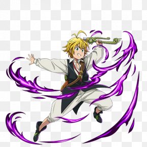 Meliodas The Seven Deadly Sins Sloth, PNG, 512x512px, Watercolor ...