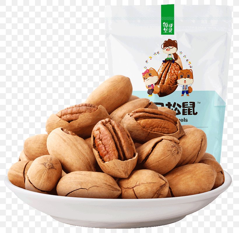 Anhui Three Squirrels Electronic Commerce Co., Ltd. Pecan Food Dried Fruit Nut, PNG, 800x800px, Pecan, Cashew, Dried Fruit, Food, Ingredient Download Free