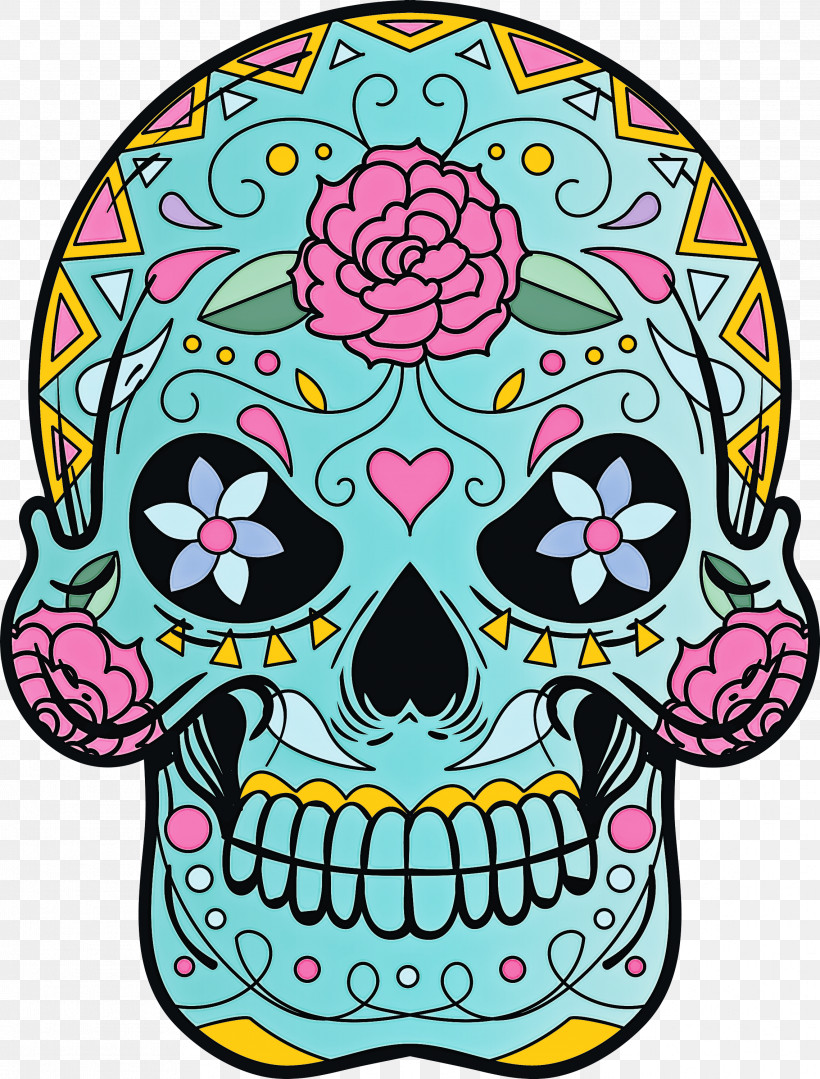 Calavera Calaveras Sugar Skull, PNG, 2279x3000px, Calavera, Calaveras ...