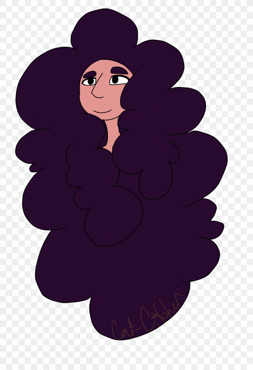 Cartoon Black Hair Silhouette Purple, PNG, 1258x1842px, Cartoon, Black, Black Hair, Fairy, Fictional Character Download Free