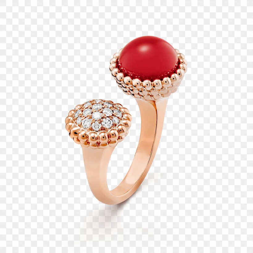 Ring Jewellery Van Cleef & Arpels Diamond Fashion, PNG, 3000x3000px, Ring, Brilliant, Cabochon, Diamond, Emerald Download Free
