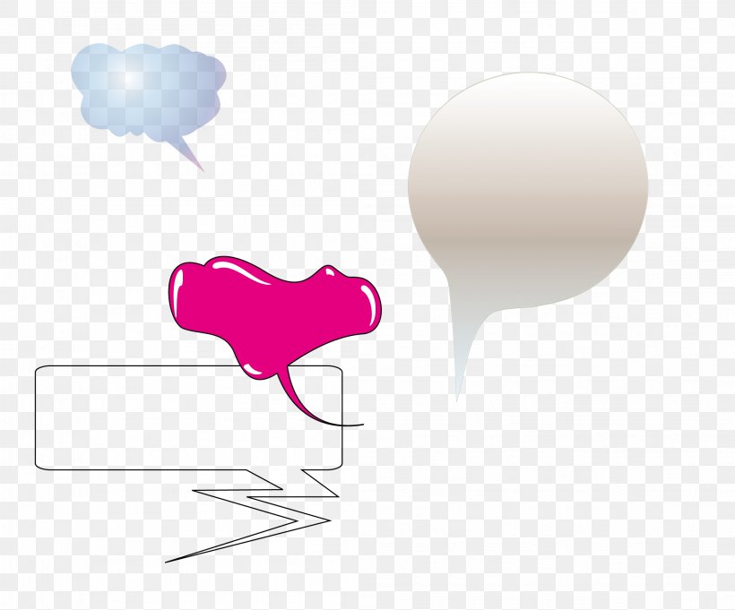 Speech Balloon Dialogue Purple Pink, PNG, 2094x1740px, Watercolor, Cartoon, Flower, Frame, Heart Download Free