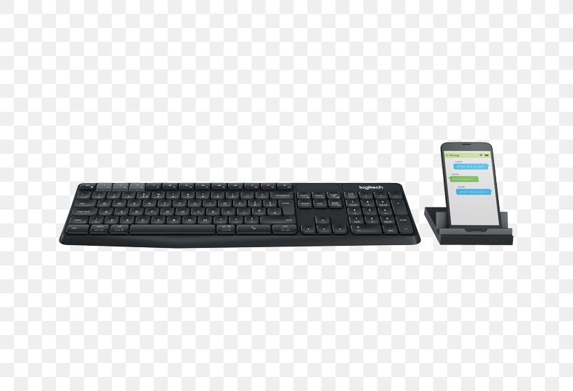 Computer Keyboard Logitech Wireless Keyboard Handheld Devices Input Devices, PNG, 652x560px, Computer Keyboard, Computer, Computer Accessory, Computer Component, Electronic Device Download Free