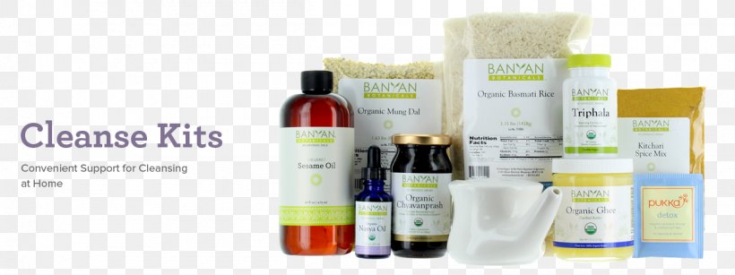 Banyan Botanicals Mahanarayan Oil 36 Oz Ayurvedic Cleanse Kit, PNG, 1200x450px, Health, Ayurveda, Brush, Detoxification, Holism Download Free