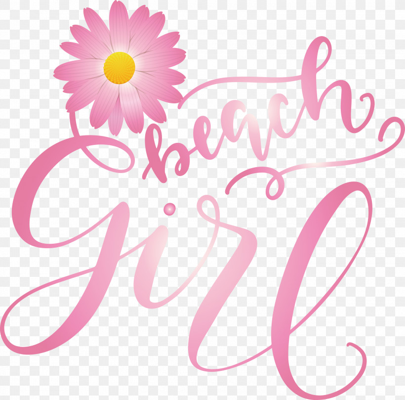 Beach Girl Summer, PNG, 3000x2961px, Beach Girl, Biology, Cartoon, Cut Flowers, Floral Design Download Free