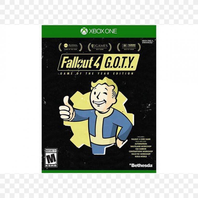 Fallout 4 Minecraft PlayStation 4 Video Games Xbox One, PNG, 1200x1200px, Fallout 4, Bethesda Softworks, Brand, Downloadable Content, Eb Games Australia Download Free