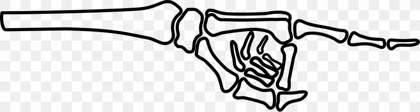 Human Skeleton Hand Clip Art, PNG, 2000x538px, Watercolor, Cartoon, Flower, Frame, Heart Download Free