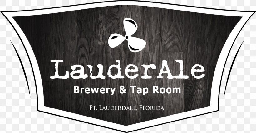 LauderAle Brewery Fort Lauderdale Logo Bar, PNG, 1190x622px, Brewery, Bar, Brand, Fort Lauderdale, Label Download Free