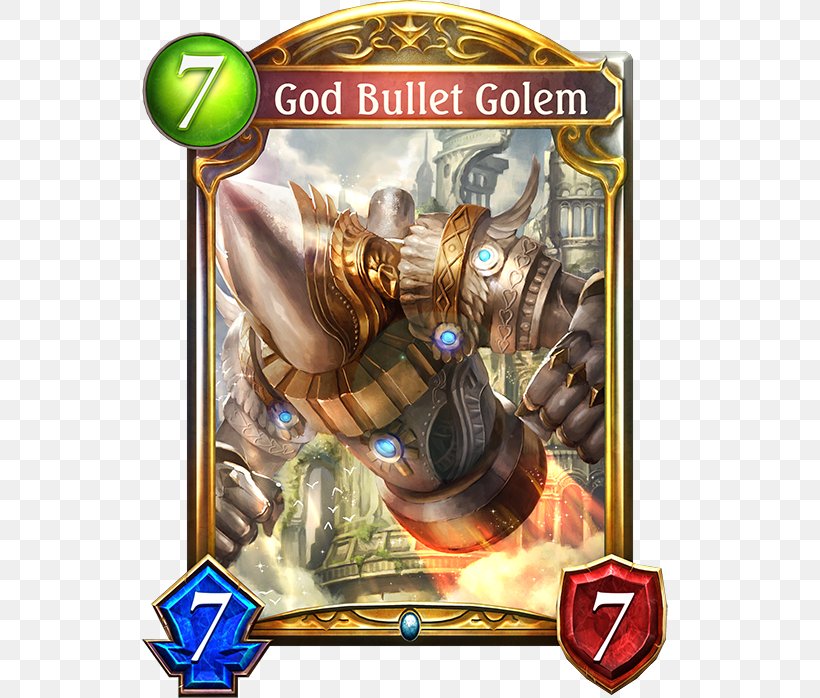 Shadowverse Golem Collectible Card Game Tempest Of The Gods No, PNG, 536x698px, Shadowverse, Action Figure, Bahamut, Collectible Card Game, Fiction Download Free