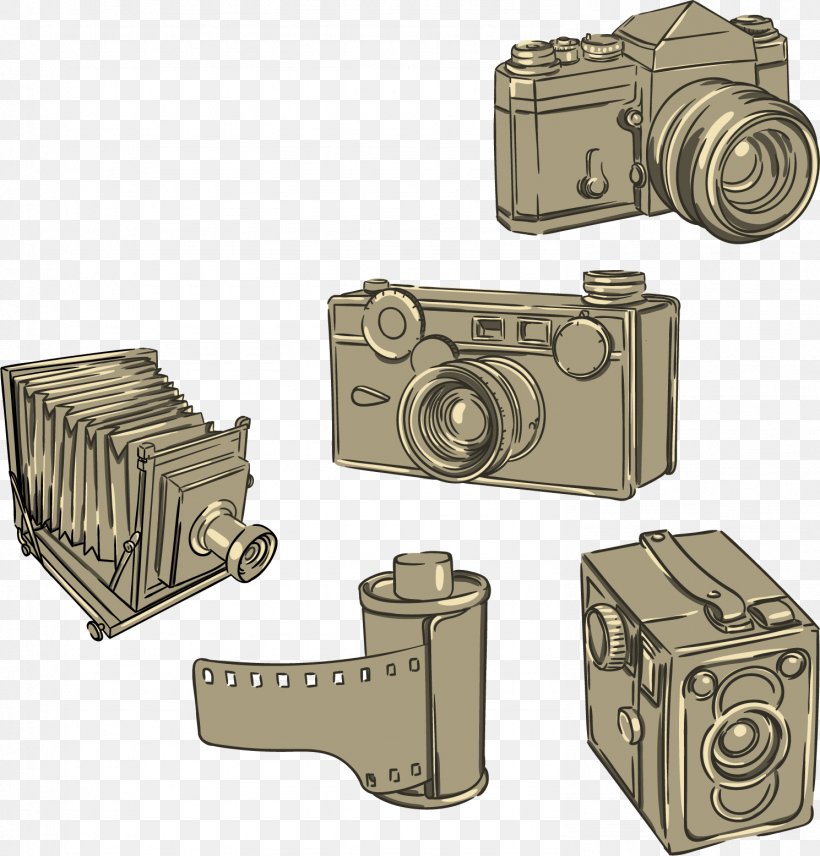 Camera Euclidean Vector, PNG, 1489x1556px, Camera, Hardware Accessory, Instant Camera, Metal, Photography Download Free