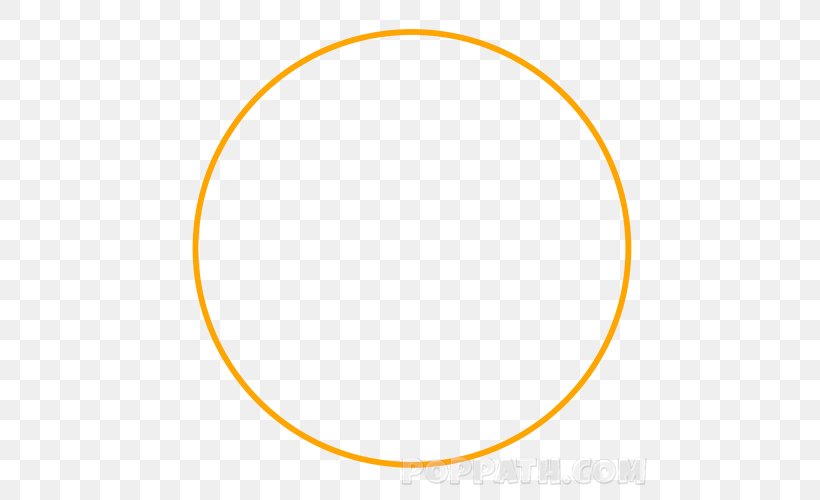 Circle Point Angle, PNG, 500x500px, Point, Area, Oval, Yellow Download Free