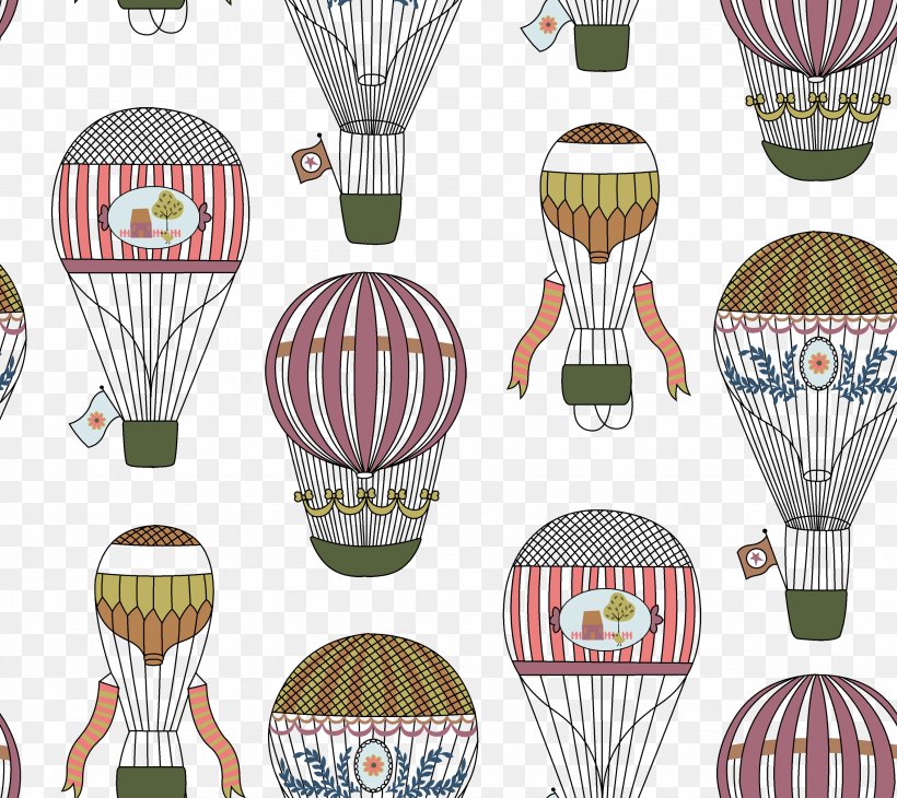 Hot Air Balloon Cartoon Illustration, PNG, 2658x2368px, Balloon, Cartoon, Hot Air Balloon, Recreation Download Free