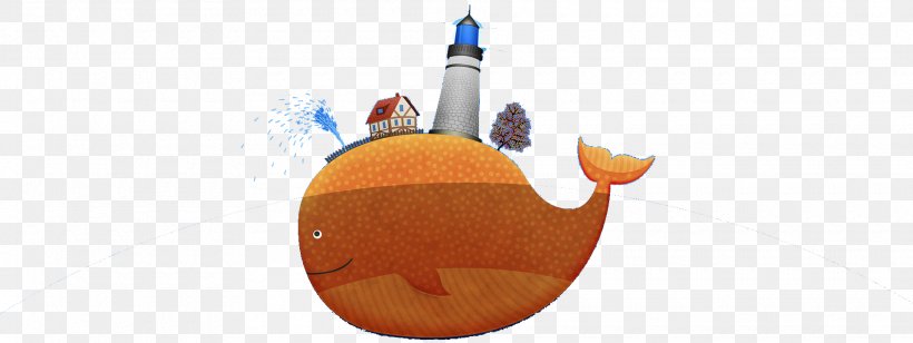 Whale Orange Icon, PNG, 1920x723px, Whale, Animal, Cartoon, Desktop Environment, Mammal Download Free