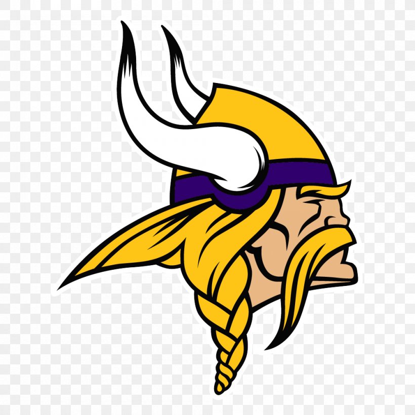 Minnesota Vikings NFL Philadelphia Eagles U.S. Bank Stadium Denver Broncos, PNG, 1000x1000px, Minnesota Vikings, American Football, Art, Artwork, Beak Download Free