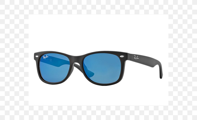 Ray-Ban Wayfarer Aviator Sunglasses Ray-Ban New Wayfarer Classic, PNG, 582x500px, Rayban, Aqua, Aviator Sunglasses, Azure, Blue Download Free