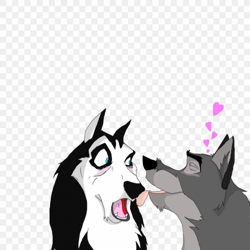 Siberian Husky Whiskers Balto YouTube Animation, PNG, 900x900px, Watercolor, Cartoon, Flower, Frame, Heart Download Free