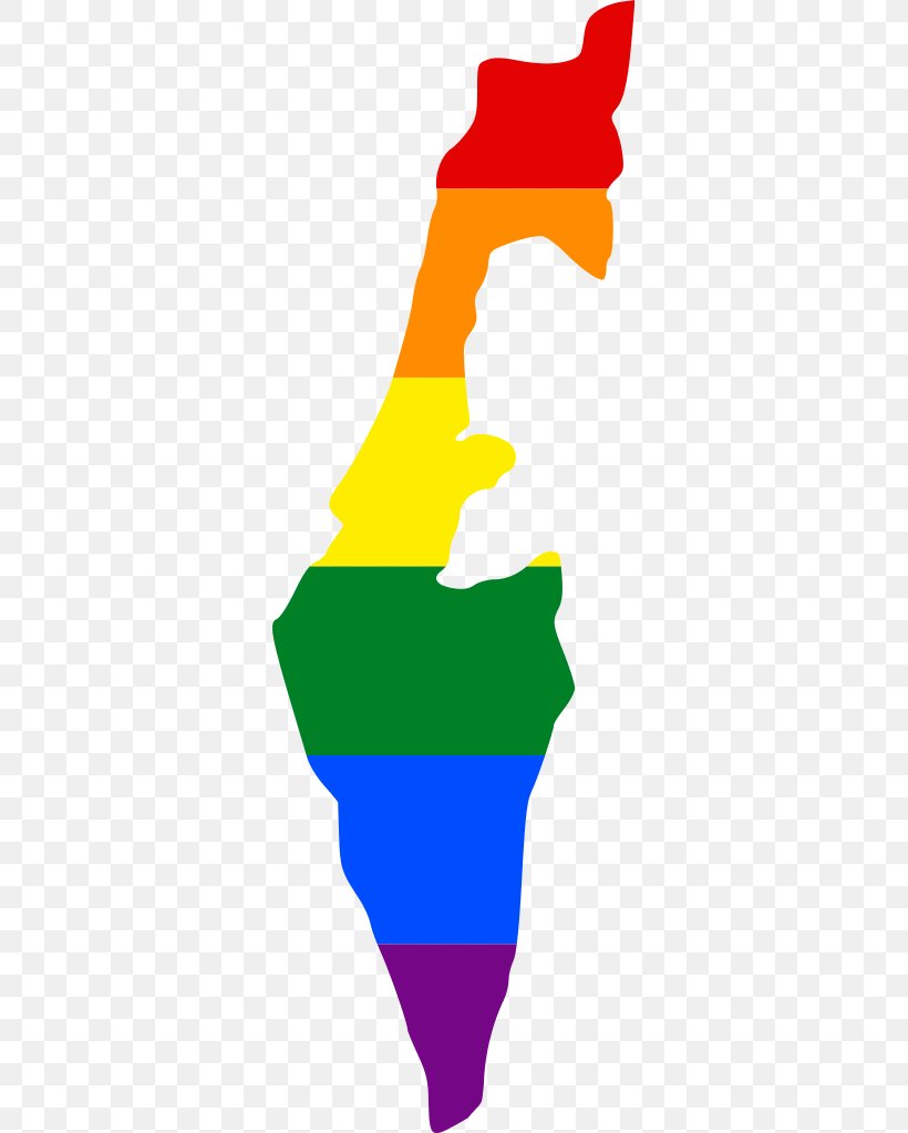 Flag Of Israel LGBT Rights By Country Or Territory Rainbow Flag, PNG, 327x1023px, Watercolor, Cartoon, Flower, Frame, Heart Download Free