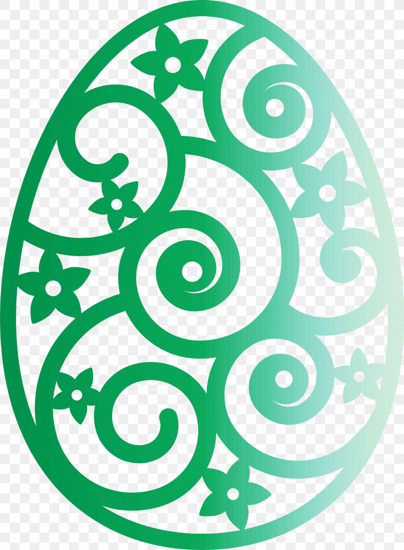 Easter Floral Egg Easter Day PNG