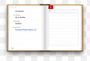 Contact List - Google Contacts MacOS Google Sync PNG