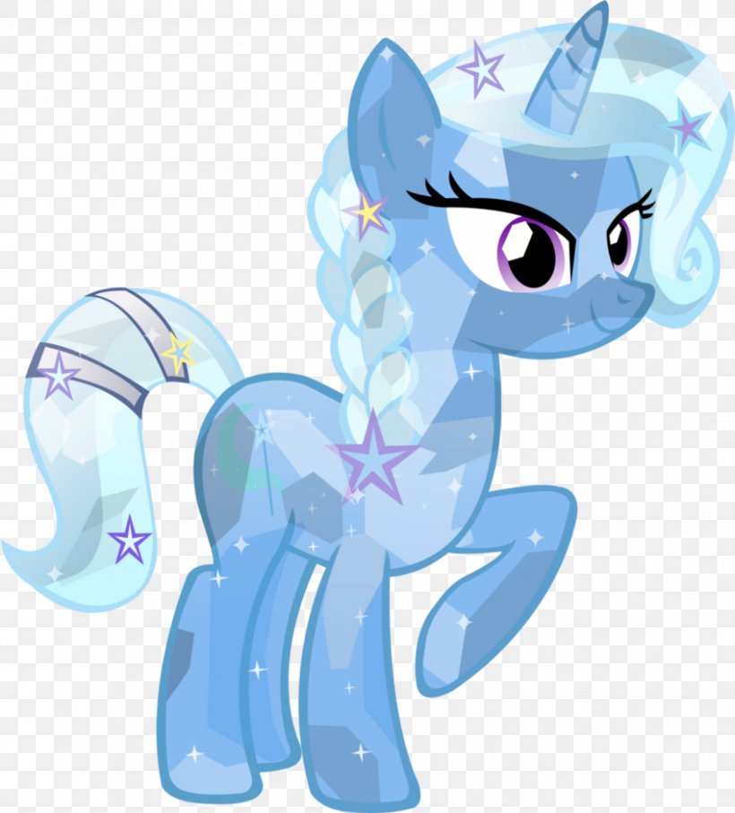Trixie Rarity My Little Pony Twilight Sparkle, PNG, 849x940px, Trixie, Animal Figure, Art, Blue, Cartoon Download Free