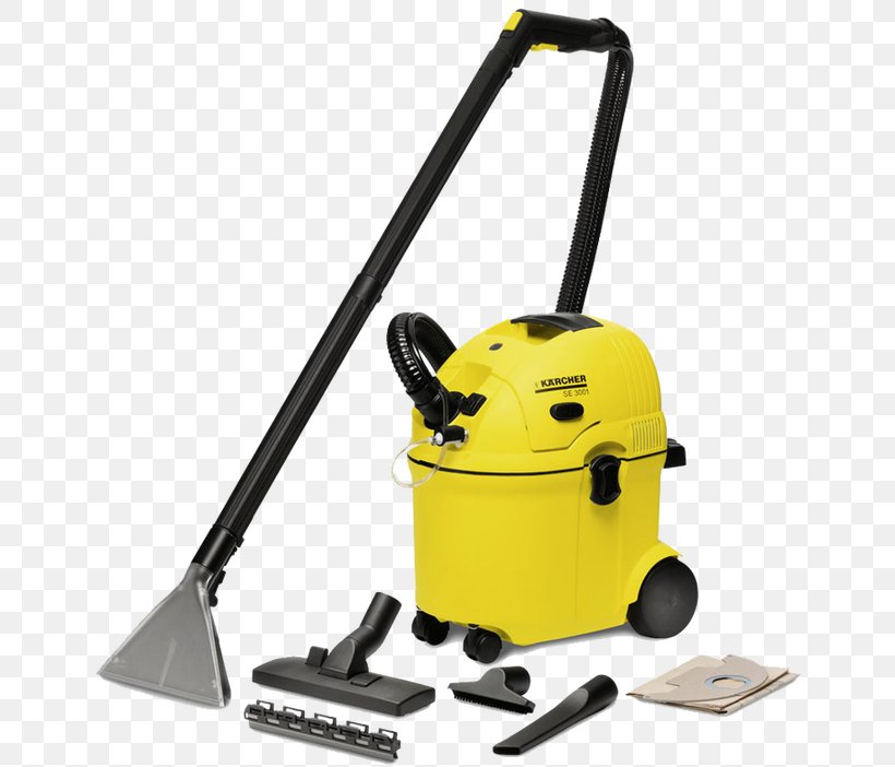 Vacuum Cleaner Kärcher SE 4001 / 4002 Carpet Cleaning, PNG, 665x702px, Vacuum Cleaner, Carpet, Carpet Cleaning, Carpet Sweepers, Cleaner Download Free