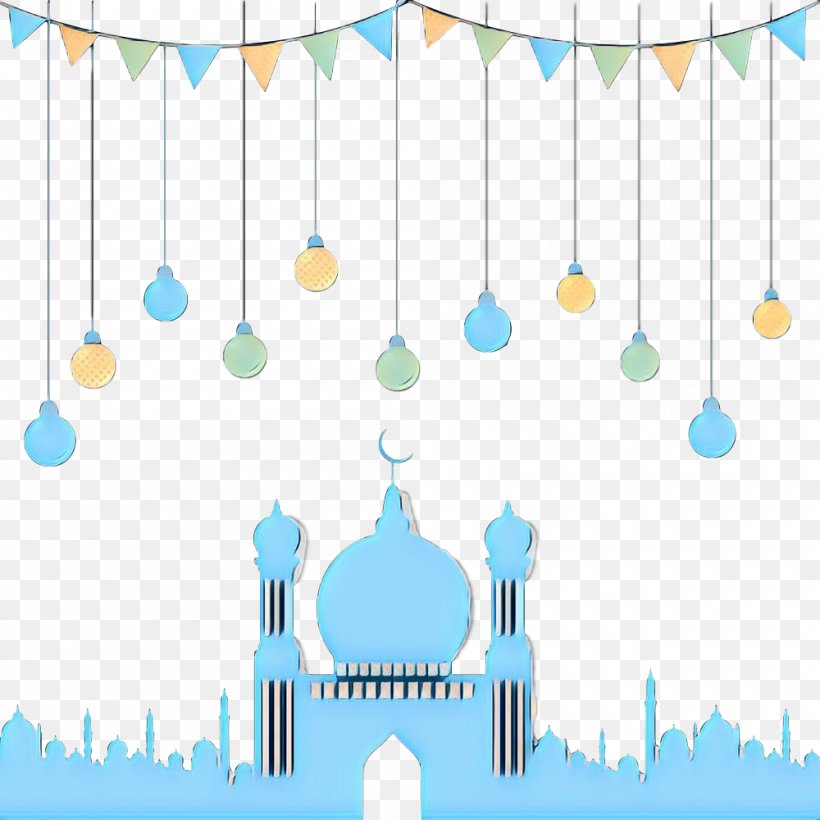 Eid Al-Fitr Illustration Ramadan Mosque Vector Graphics, PNG, 1000x1000px, Eid Alfitr, Blue, Islamic Calligraphy, Mosque, Muslim Download Free