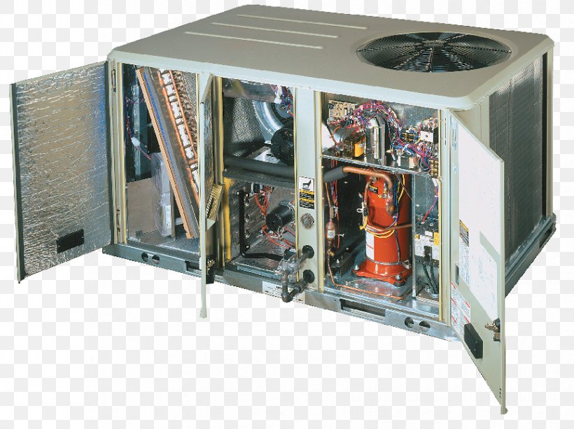 HVAC Air Conditioning Trane Furnace Heating System, PNG, 864x646px, Hvac, Air Conditioning, American Standard Brands, Central Heating, Electric Heating Download Free
