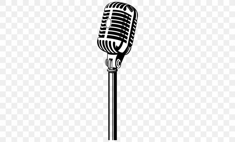 Microphone Black And White Pattern, PNG, 1270x770px, Watercolor, Cartoon, Flower, Frame, Heart Download Free