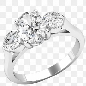 Oval Diamond Ring - Diamond Engagement Ring Gemological Institute Of America Princess Cut PNG