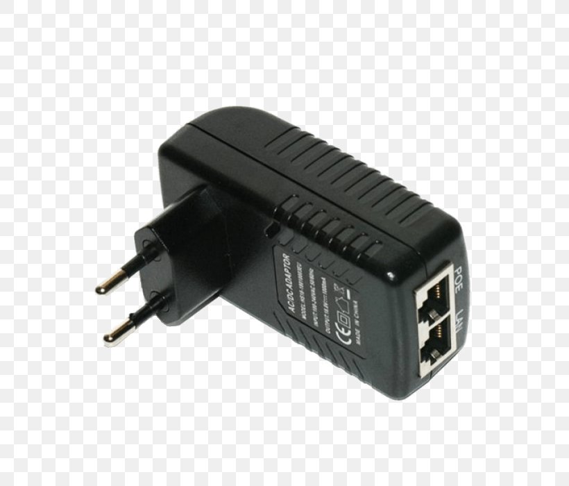 Power Over Ethernet Power Converters IEEE 802.3af Adapter, PNG, 600x700px, Power Over Ethernet, Ac Adapter, Adapter, Cable, Computer Download Free