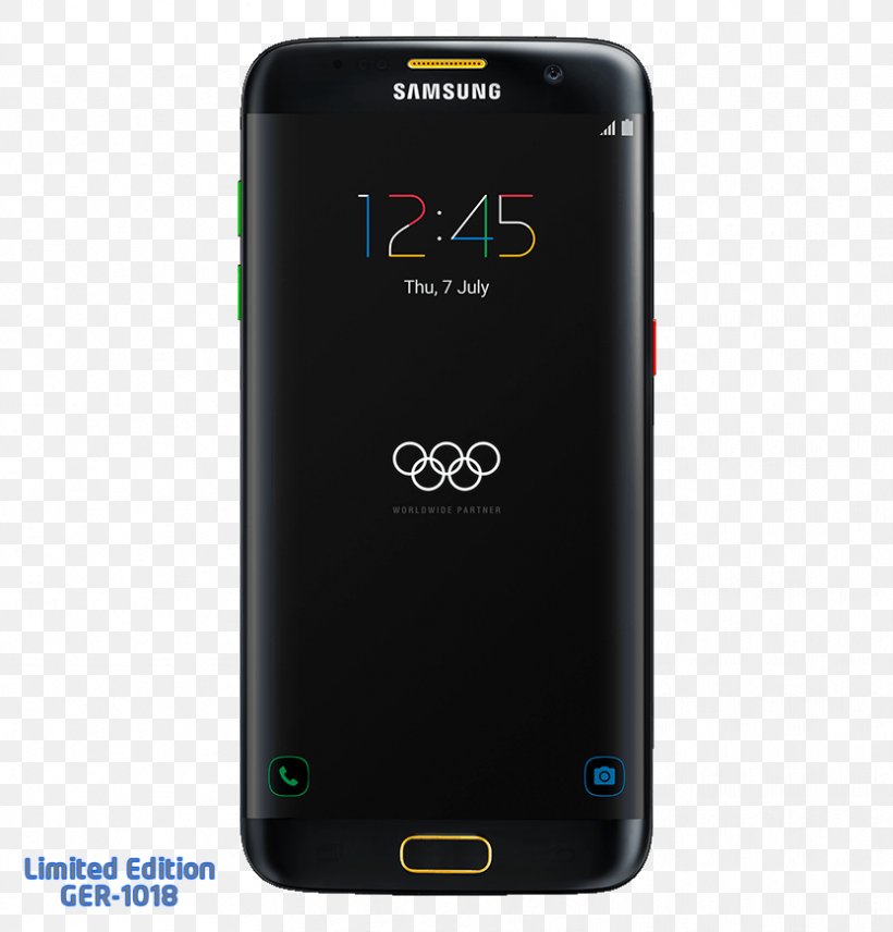 Smartphone Samsung GALAXY S7 Edge Feature Phone Samsung Galaxy S6 Edge, PNG, 833x870px, Smartphone, Android, Cellular Network, Communication Device, Electronic Device Download Free