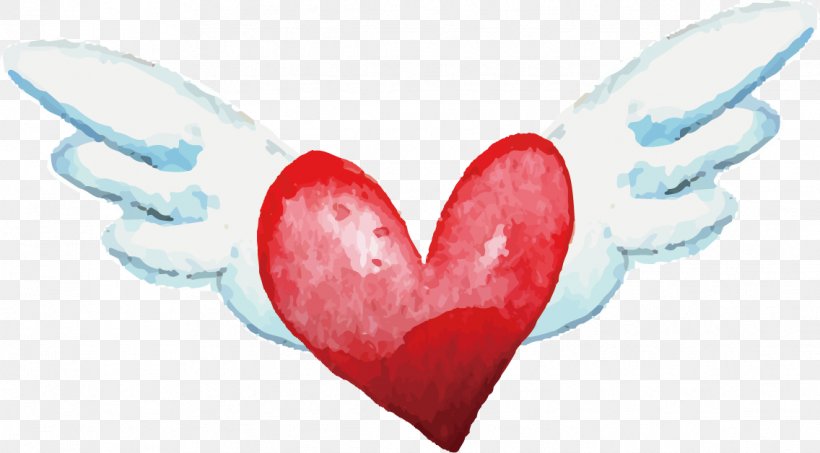 Heart Watercolor Painting, PNG, 1136x628px, Watercolor, Cartoon, Flower, Frame, Heart Download Free