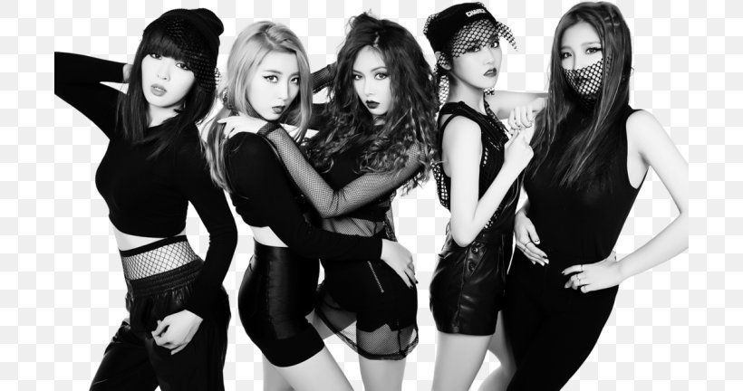 4Minute K-pop Won't Give You Female A+, PNG, 700x432px, Watercolor, Cartoon, Flower, Frame, Heart Download Free