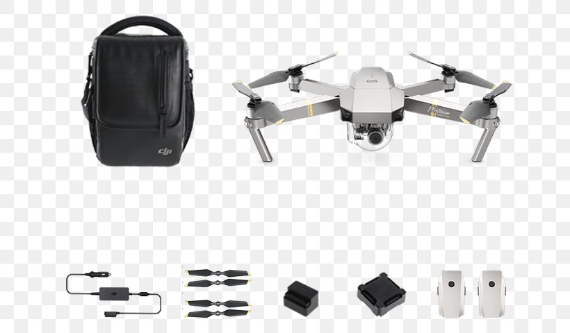 DJI Mavic Pro Platinum DJI Mavic Pro Platinum Quadcopter Unmanned Aerial Vehicle, PNG, 720x480px, 4k Resolution, Mavic Pro, Aerial Photography, Auto Part, Automotive Exterior Download Free
