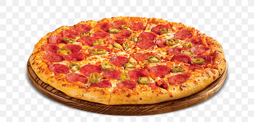 Domino's Pizza Garlic Bread Pepperoni Restaurant, PNG, 700x397px, Pizza, American Food, Bell Pepper, California Style Pizza, Cheese Download Free
