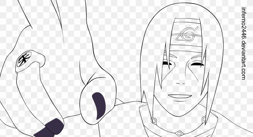 Itachi Uchiha Sasuke Uchiha Line Art Naruto Sketch Png 1931x1052px Watercolor Cartoon Flower Frame Heart Download