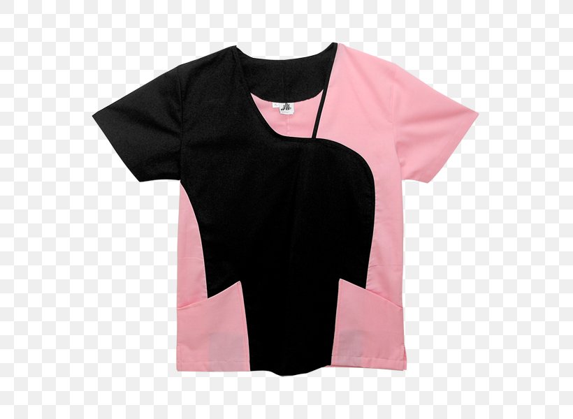 T-shirt Shoulder Sleeve Blouse Pink M, PNG, 568x600px, Tshirt, Black, Blouse, Brand, Clothing Download Free