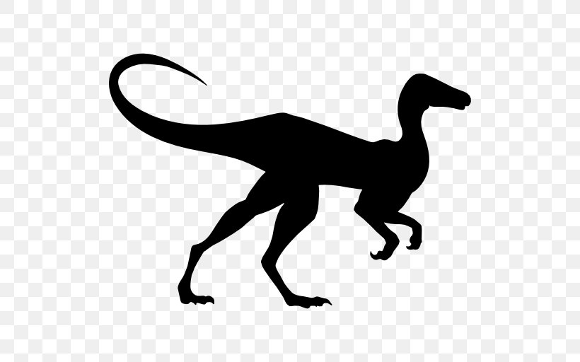 Compsognathus Brachiosaurus Dinosaur Gigantoraptor Diplodocus, PNG, 512x512px, Compsognathus, Argentinosaurus, Artwork, Beak, Black And White Download Free