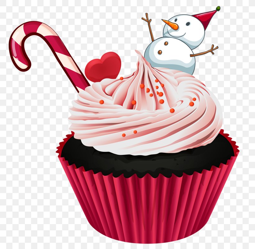Cupcake Christmas Drawing Illustration, PNG, 764x800px, Cupcake, Baking, Baking Cup, Buttercream, Cake Download Free