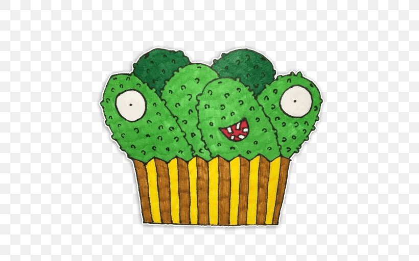 Cupcake Green Flowerpot Baking, PNG, 512x512px, Cupcake, Animated Cartoon, Baking, Baking Cup, Cup Download Free